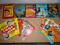Serietidningar & böcker Svenska MAD