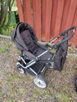 Äldre modell Teutonia- barnvagn 