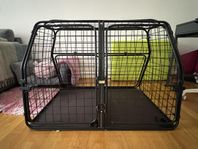 Dubbelbur för Hund 