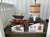 Fruktpress/Juicepress 12 L och fruktkross