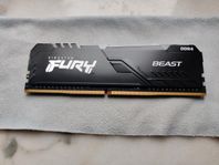 Kingston FURY Beast Black RGB - 8GB - 3200Mhz