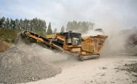 Material, makadam, stenmjöl, bergkross mm
