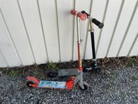 Två sparkcyklar 50kr
