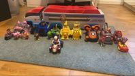 Paw Patrol, 12st fordon och 23st figurer.