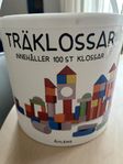 Klossar - träklossar Åhléns 