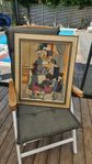 Tavla Picasso. Tryck på duk