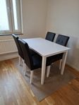 Matgrupp Matilda med 4 st stolar Chilli