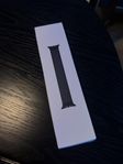 Apple Watch (45 mm) läderlänk, Midnatt - M/L