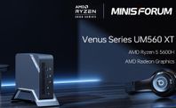 Minisforum UM560XT (Maxad med 64GB minne)
