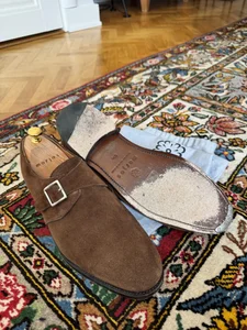 Morjas monkstrap storlek 9.5 UK