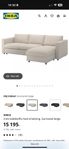 bäddsoffa VIMLE IKEA 