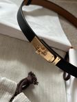 Hermes Kelly belt oanvänd med plast kvar kvitto 
