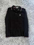 Moncler Piké M Svart Herr