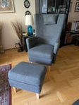OMTÄNKSAM fåtölj från IKEA – begagnad i gott skick