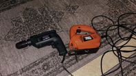 Sticksåg Black & Decker och Slagborrmaskin