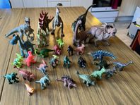 dinosaurier i plast