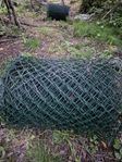 2 rullar plastat stålstängsel, 20 m per rulle.