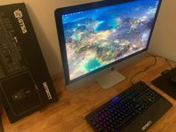 iMac Retina 5K 27-tum, 2015 + nytt tangentbord, mus musmatta