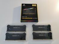 Corsair 32GB (4x8GB) DDR4 3600MHz CL18 Vengeance RGB PRO