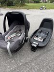 Babyskydd maxi-cosi inklusive spädbarnsinlägg och isofix