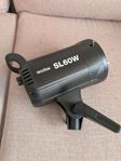 3 Godox SL60w lampor med stativ, softbox 120cm.  Nyskick 