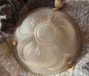 Sällsynt jugend / art deco taklampa 1910–tal, Frankrike