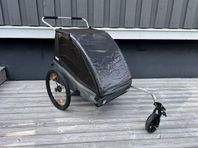Thule Coaster XT Cykelvagn, Svart