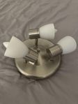 Taklampa MIO AB – 3 spotlights i metall inkl. glödlampor