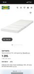 IKEA nattsmyg madrass för utdragssängar
