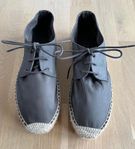 Espadriller i skinn