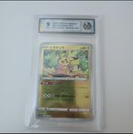 Pikachu Pokémon Kort Graderat av Raukcard Rauk 9