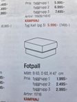 soffa,fotölj och fotpall