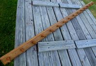 Knopplist Knoppbräda klädhängare kroklist 178cm Pinnlist