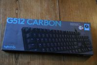 Oöppnat tangentbord Logitech G512 Carbon GX Blue Clicky