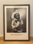 Tavla Native/indian ”Rosebud Sioux-Ett folk i förvandling