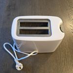 Brödrost, 2 skivor, 700 W, knappt använd