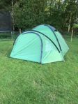 Campingtält med luftmadrass