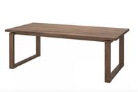 IKEA MÖRBYLÅNGA Bord, ekfaner brunlaserad