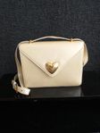 Moschino Redwall Rare Cream handväska vintage Shoulder Bag.