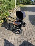 NXT90 med liggdel, sittdel och babyskydd