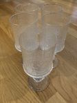 5 st. Timo Sarpaneva Finlandia-Designglas (Littala)