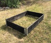Svarta pallkragar 120x80x20