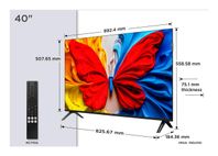 Helt ny Smart TV, TCL 40" S5K Full HD QLED TV