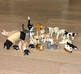 70 blandade djur från fina märken