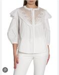 By Malina - blus med spets (stl M-L)