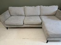 Mio soffa grå divansoffa ( kan köras ut)