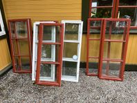 14 st Gamla fönster, munblåst glas 