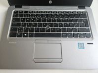 HP EliteBook 820 G4 med aktiverad Windows 11