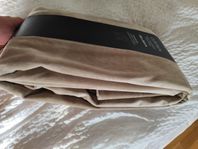 3 längder Sammet gardiner beige Mio