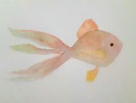 Målning av fisk